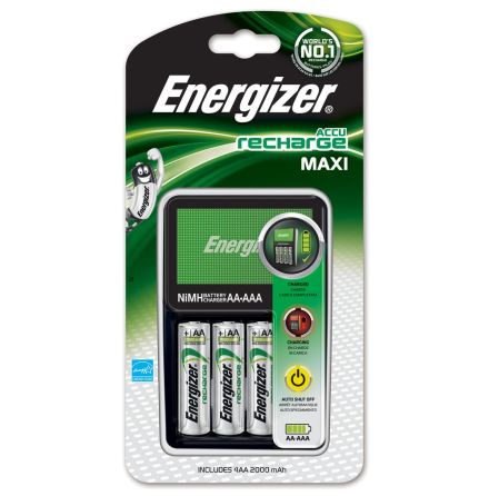 Energizer Batteriladdare MAXI ink 4 AA