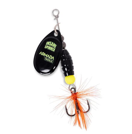 Armada Insane Spinner 9 gram Black/Black