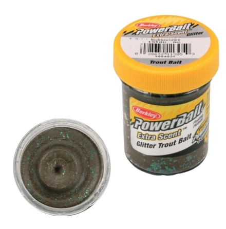 PowerBait Glitter Trout Bait Night Crawler