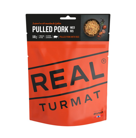 Real Turmat Pulled pork med ris