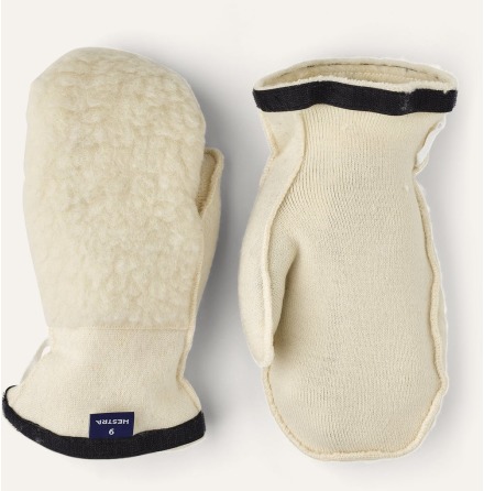 Hestra Heli Ski Wool Liner Mitt