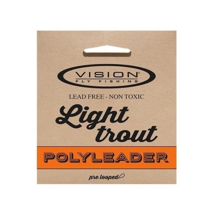 Vision Polyleader Light Trout Int 5ft Intermediate 0,25mm 5kg