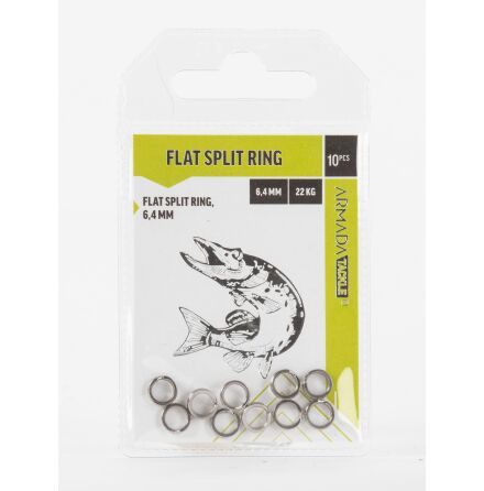 Armada Flat Split Ring 6,4mm 22kg