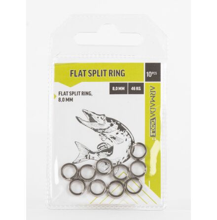 Armada Flat Split Ring 8,0mm 46kg