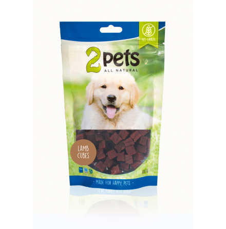 2Pets Dogsnack Lamb Cubes 100g