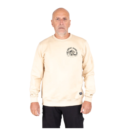 Great Norrland Fiskepanna Crewneck Pale Khaki/Sand 