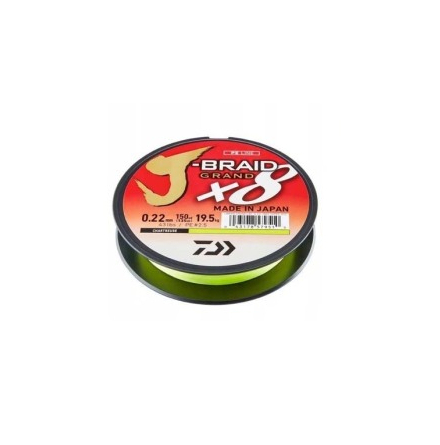 Daiwa J-Braid Grand 135M Chartreuse