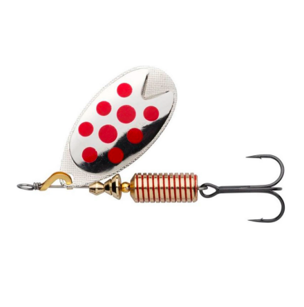 Abu Garcia Fast Attack 7g LF Silver Red Dots