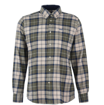 Barbour Fortrose Skjorta Forest Mist