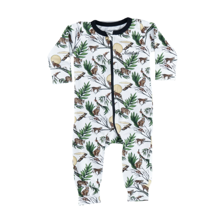 Great Norrland Script Jumpsuit - Havtorn White