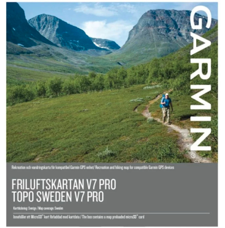 Garmin Friluftskartan Pro V7