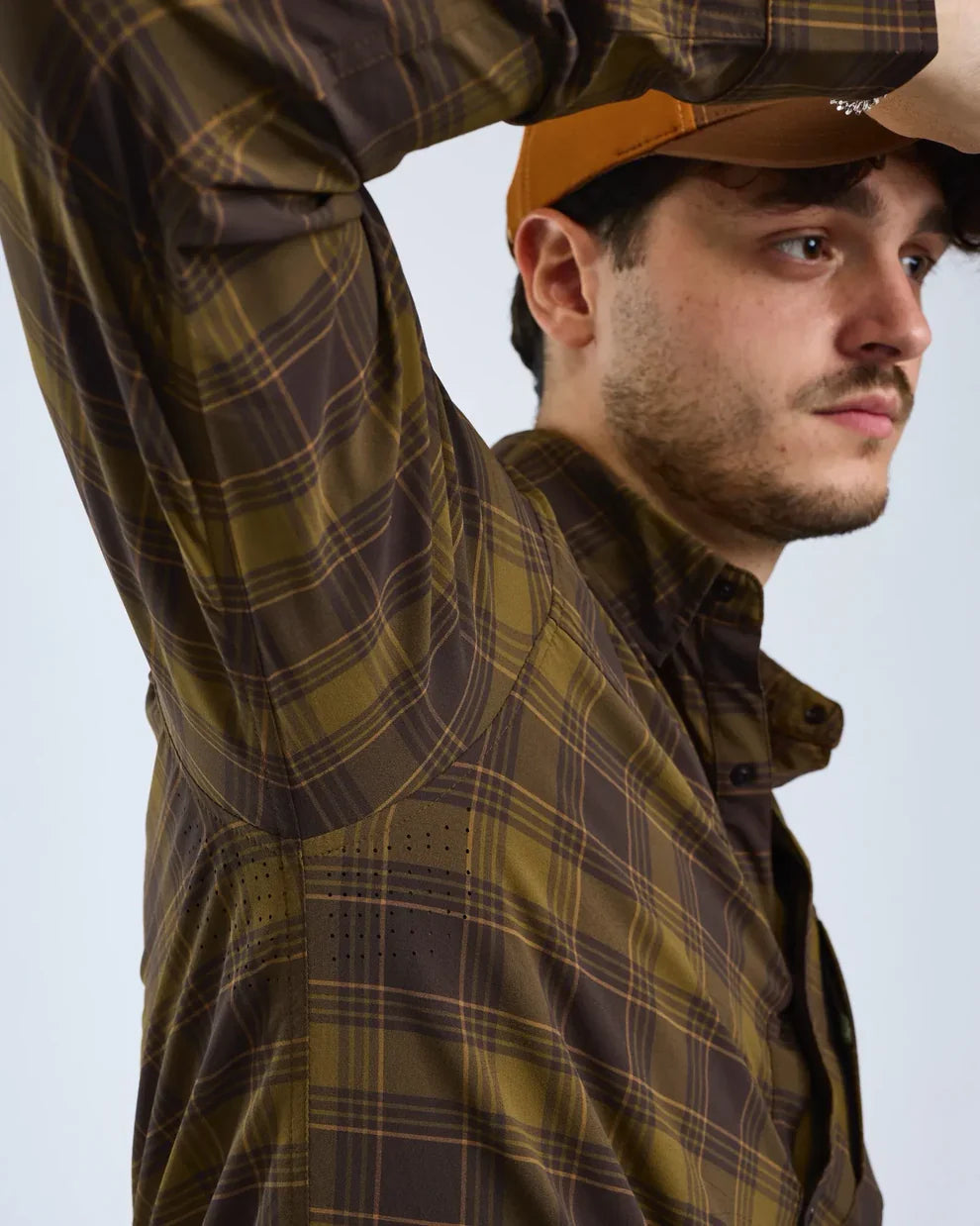 Pinewood Abisko Trekking InsectSafe Shirt Olive/Sand