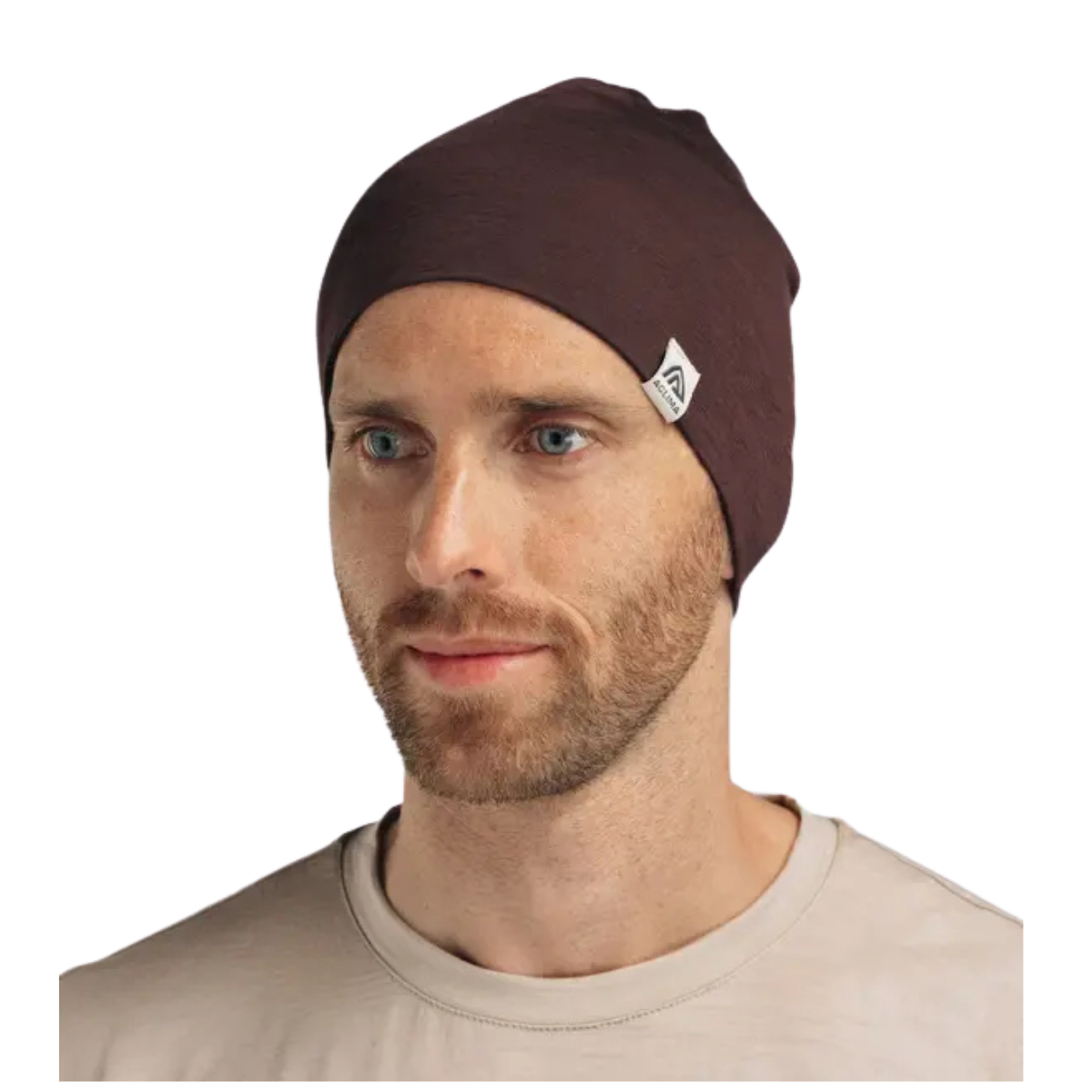 Aclima LightWool Relaxed Beanie Chocolate Plum