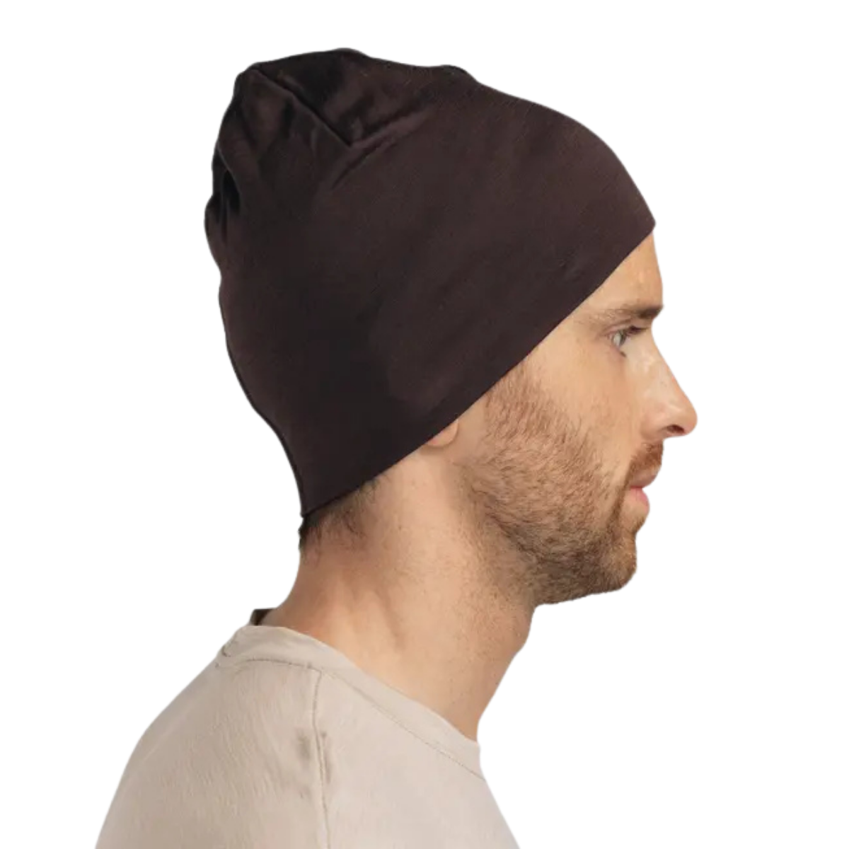 Aclima LightWool Relaxed Beanie Chocolate Plum