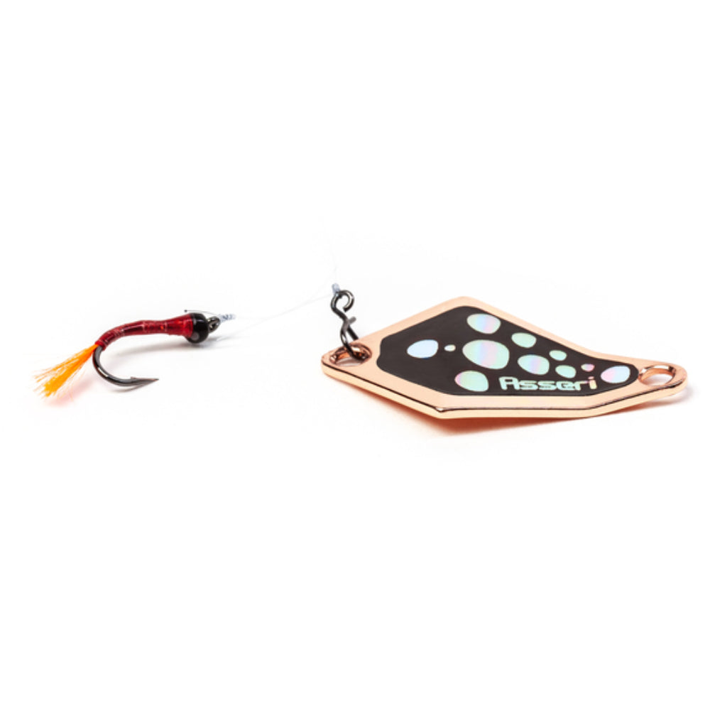 Asseri Arctic Char Lure Mini Svart/Vit