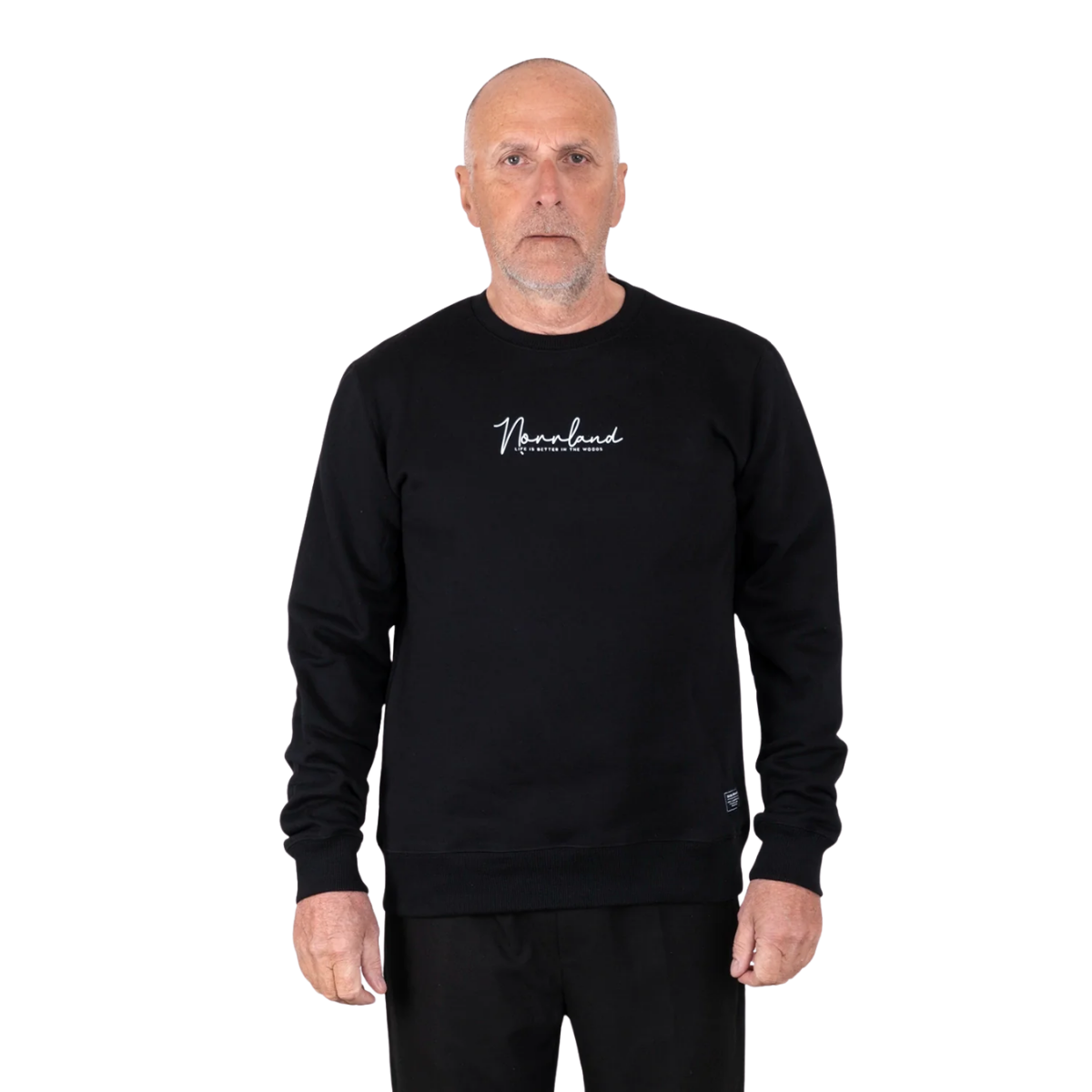 Great Norrland Life Crewneck Black