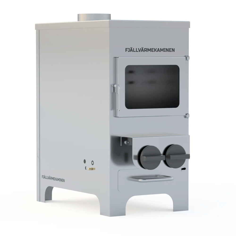 Fjällvärmekaminen Gas och Ved