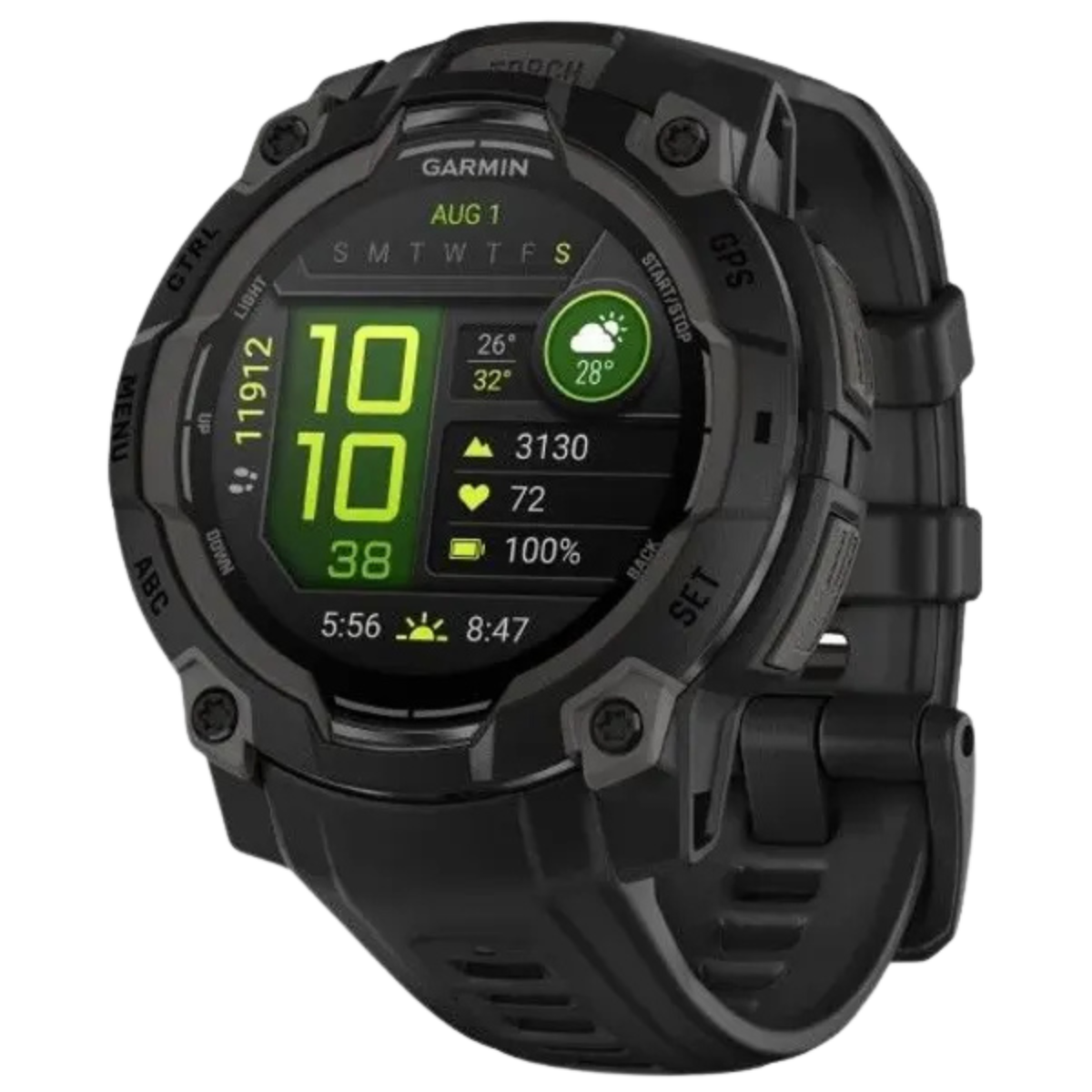 Garmin Instinct 3 45mm Amoled Black