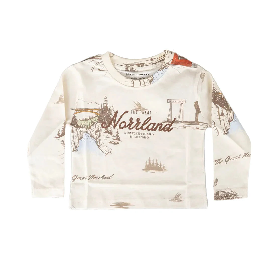 Great Norrland Kids Longsleeve Inlandsresan
