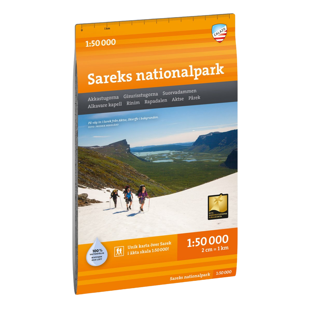 Calazo Karta Sareks Nationalpark