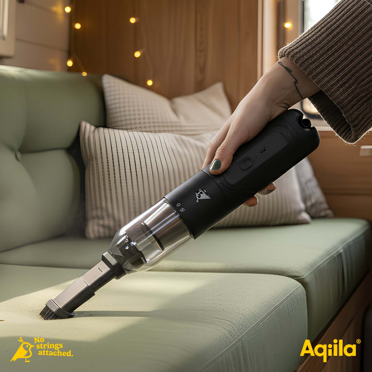 Aqiila Airbird Duo VB1 Black Dammsugare