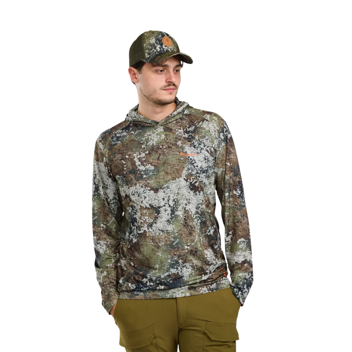 Pinewood Furudal Camou InsectSafe Hoodie Strata