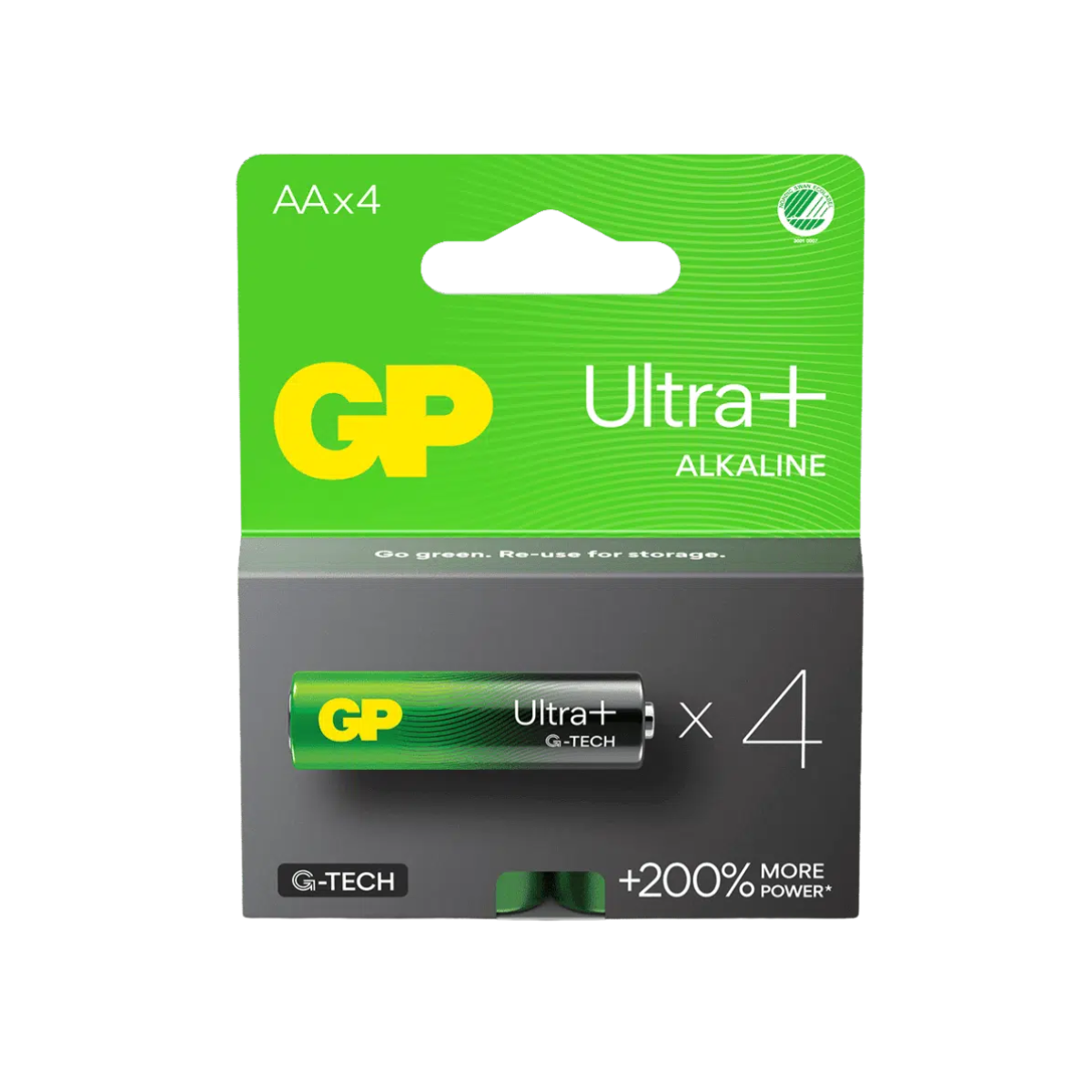 GP Ultra Plus AA 1,5 V  4-Pack