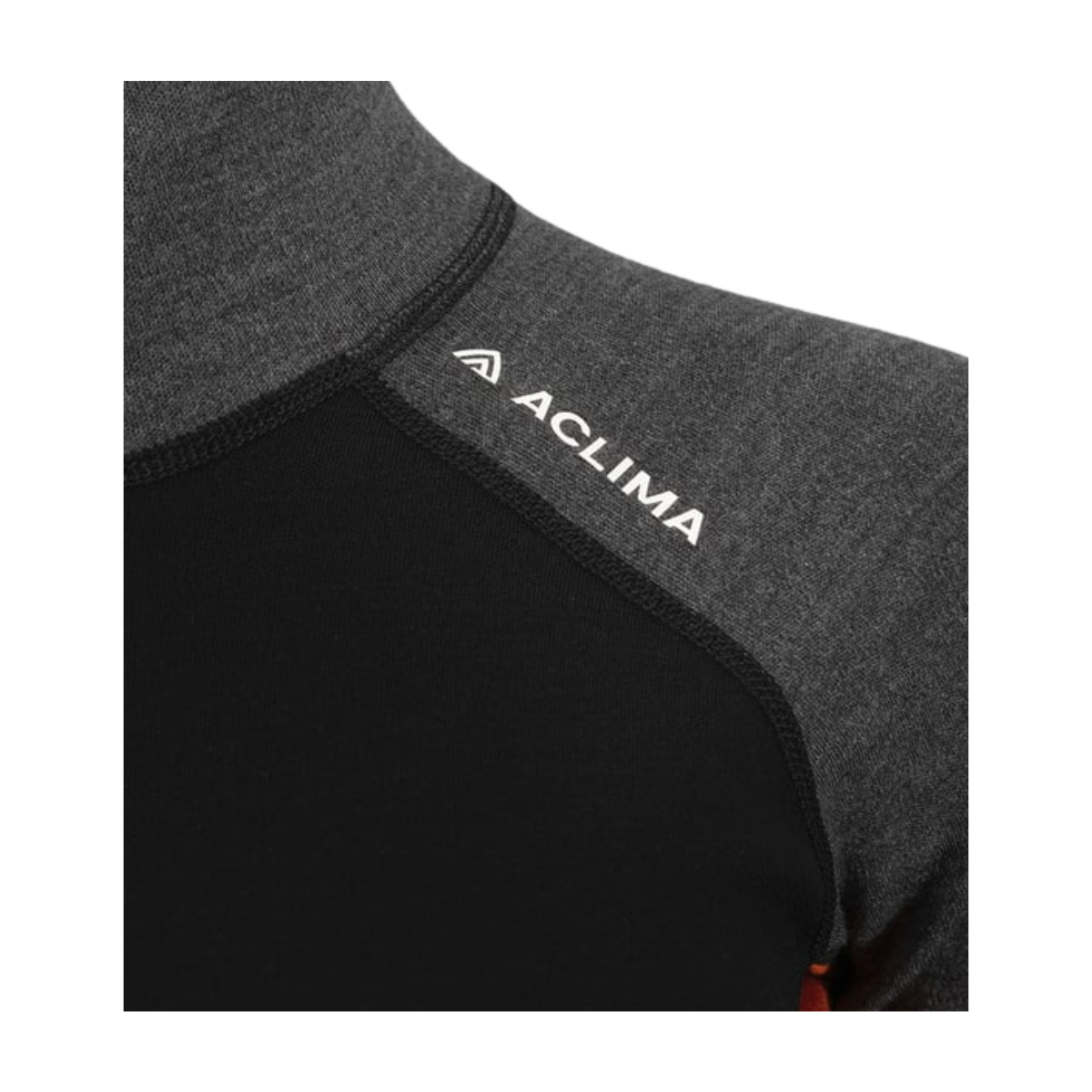 Aclima Warmwool Polo Zip W Black/Marengo