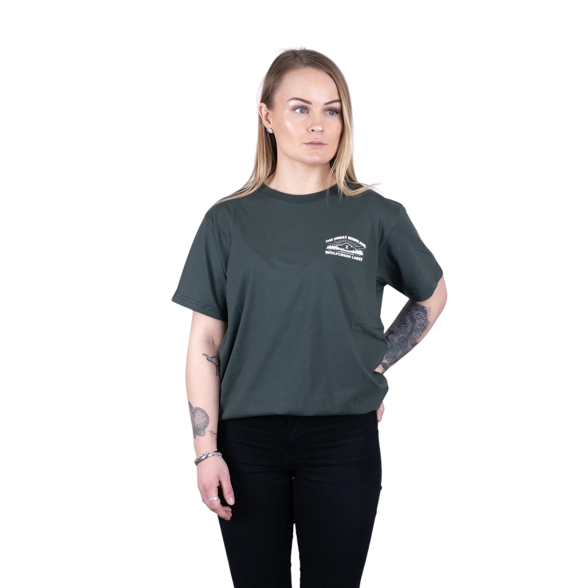 Great Norrland Collab T-shirt Olive