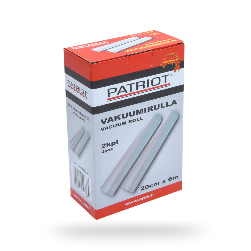 Patriot Vakuumrulle 20cmx6m 2st