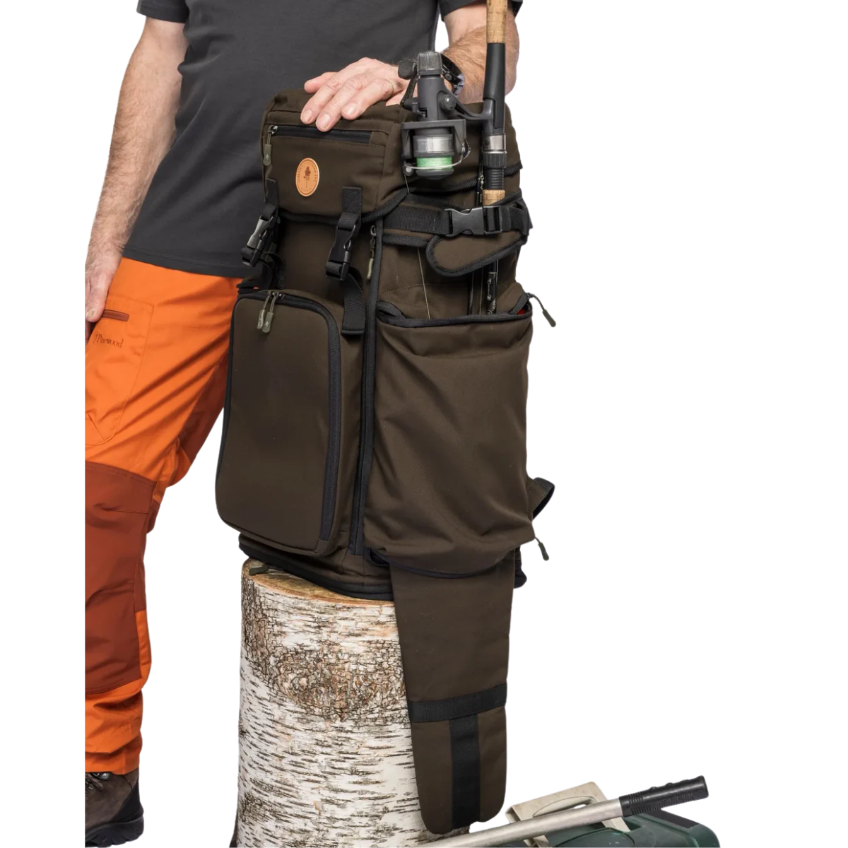 Pinewood Wildmark 2.0 Chair Backpack Suede Brown