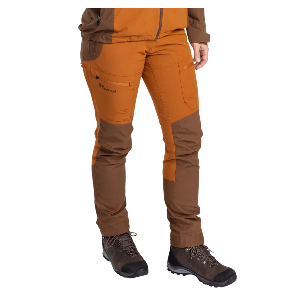 Pinewood Finnveden Hybrid Trousers Dam Fudge/Nougat