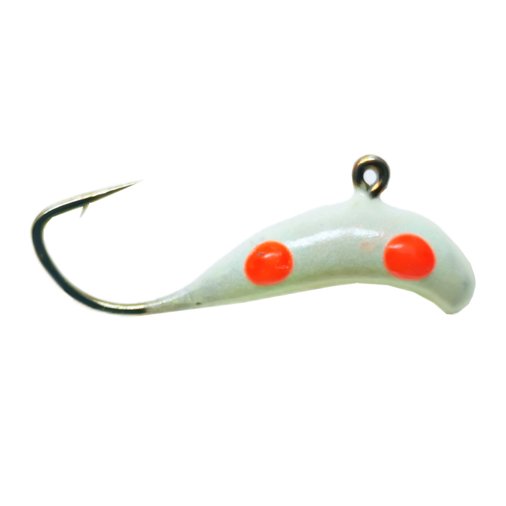 Resin Raismyskan Vit/Orange