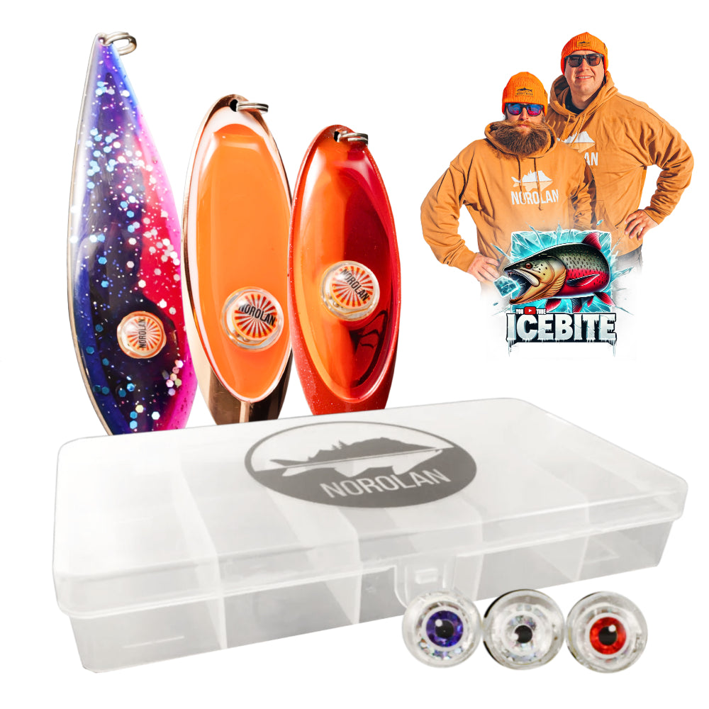 Norolan Rödingfrossa 3-pack för Rödingfiske