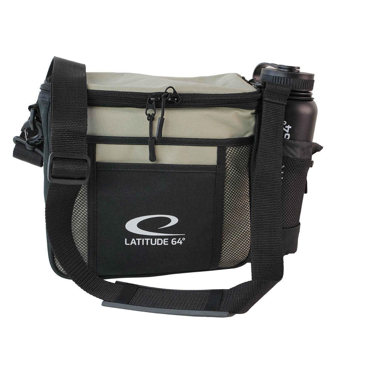 Latitude 64 Slim Shoulder Bag Black Sand Beige