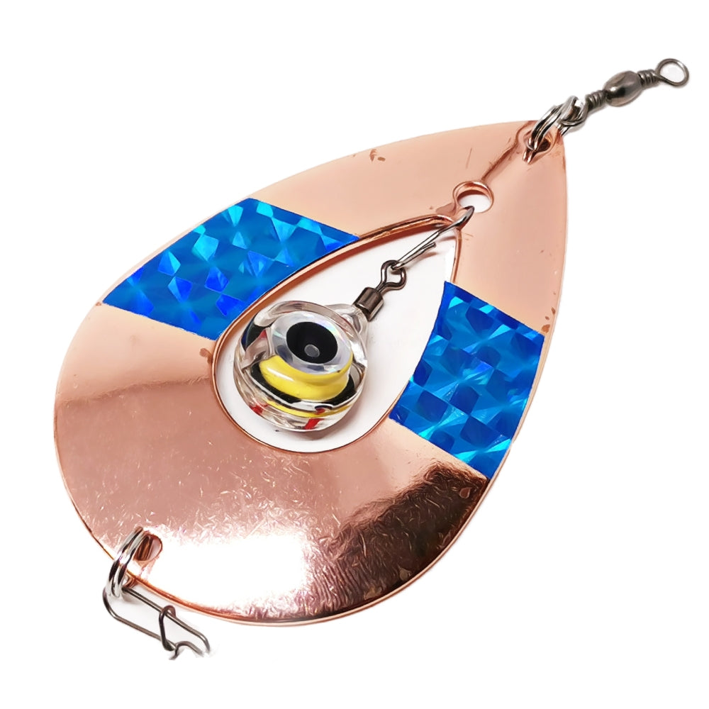 Wiggler Kalakinn Eye 75mm Koppar/Blå