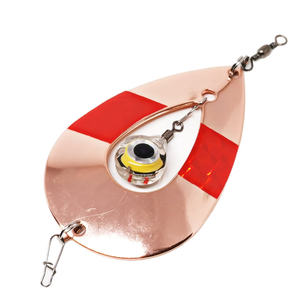 Wiggler Kalakinn Eye 75mm Koppar/Röd