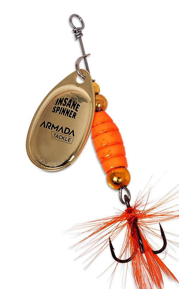 Armada Insane Spinner 9 gram Orange/Gold