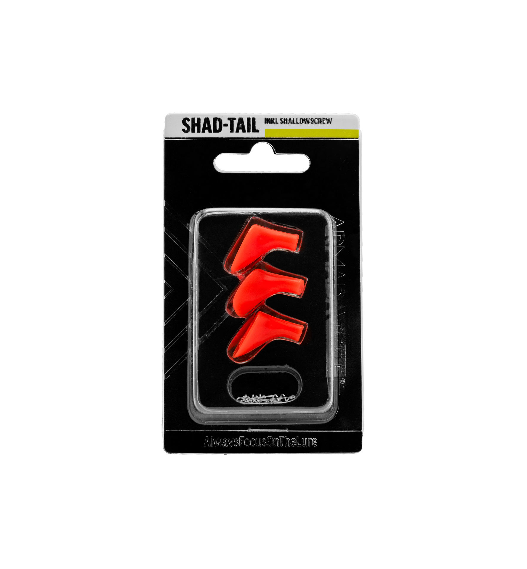 Armada Shad-Tail ink Screw Hot Orange