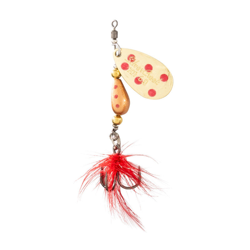 Daiwa Silvercreek Spinner Fly 9g Gold Dots