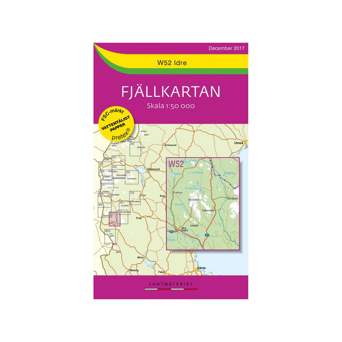 Fjällkarta