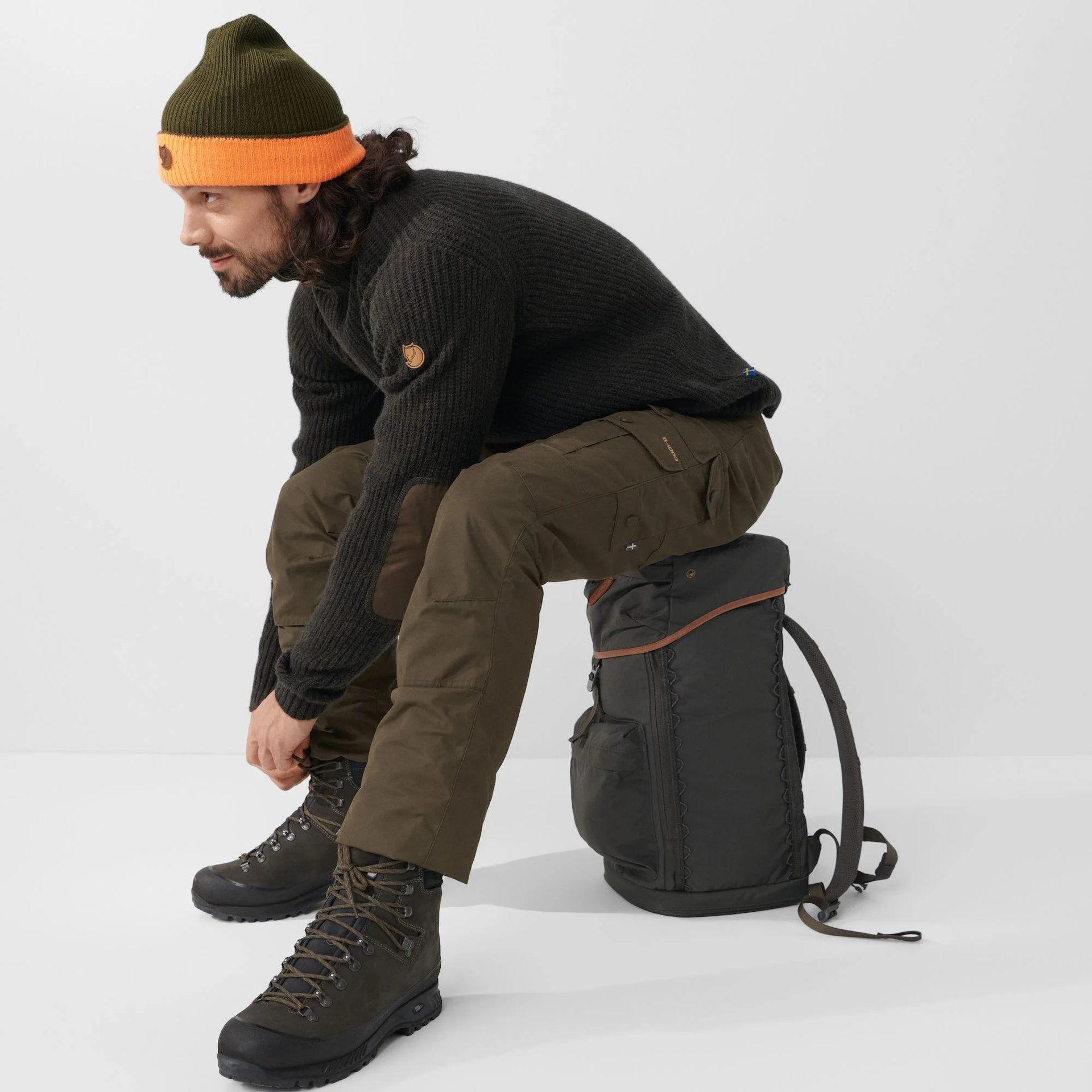 Fjällräven Barents Pro Hydratic Trs - Dark Olive