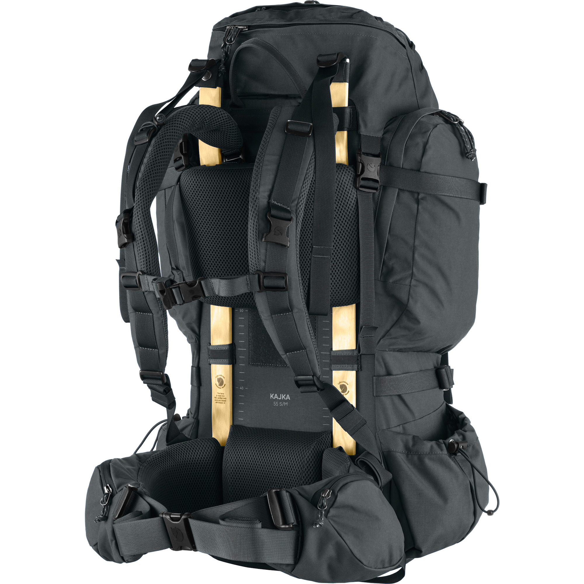 Fjällräven Kajka 55 S/M Coal Black