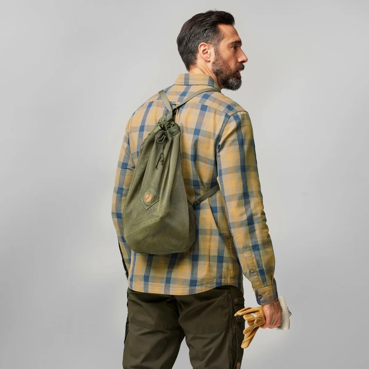 Fjällräven Singi Mesh Bag Green