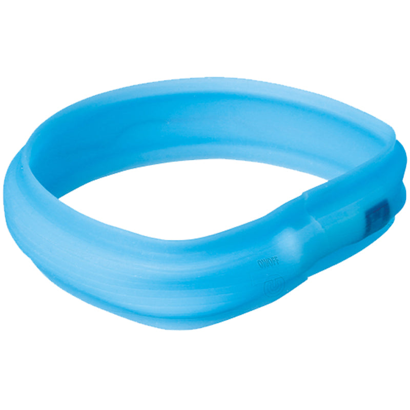 Flash-Light Halsband - Blå / 50cm/30mm