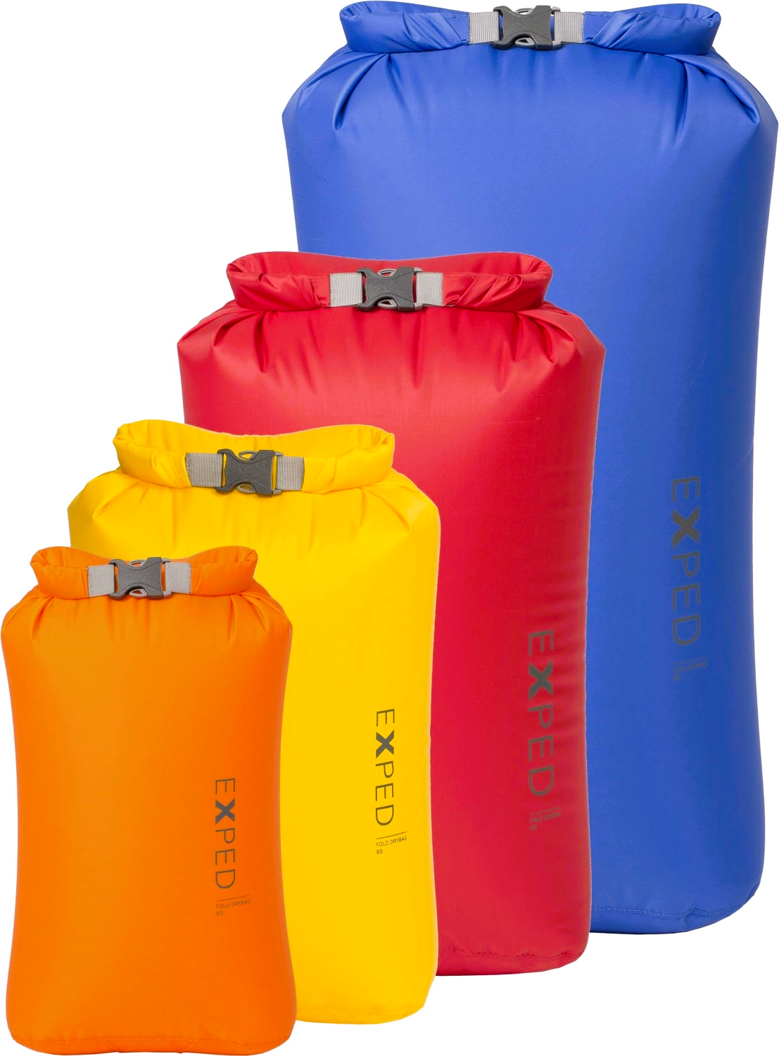 Exped Fold Drybag XS-L BS 4pack