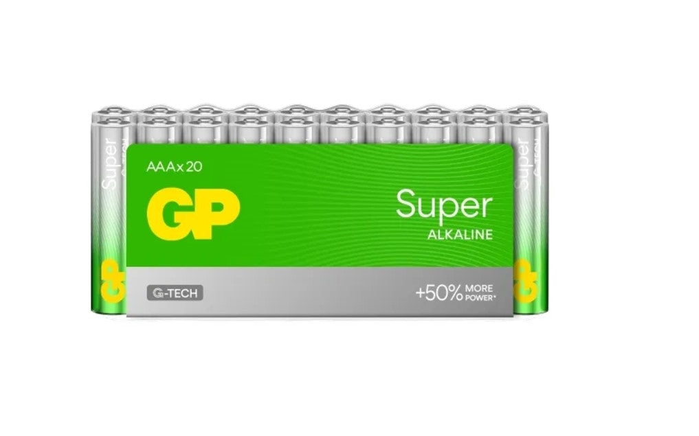 GP batteri Super alkaline AAA 24 st