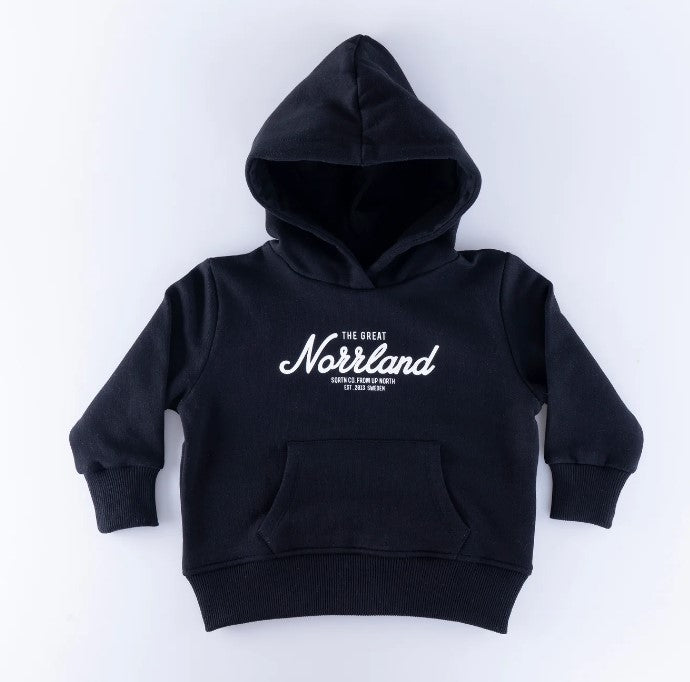 Great Norrland Kids Hood Black
