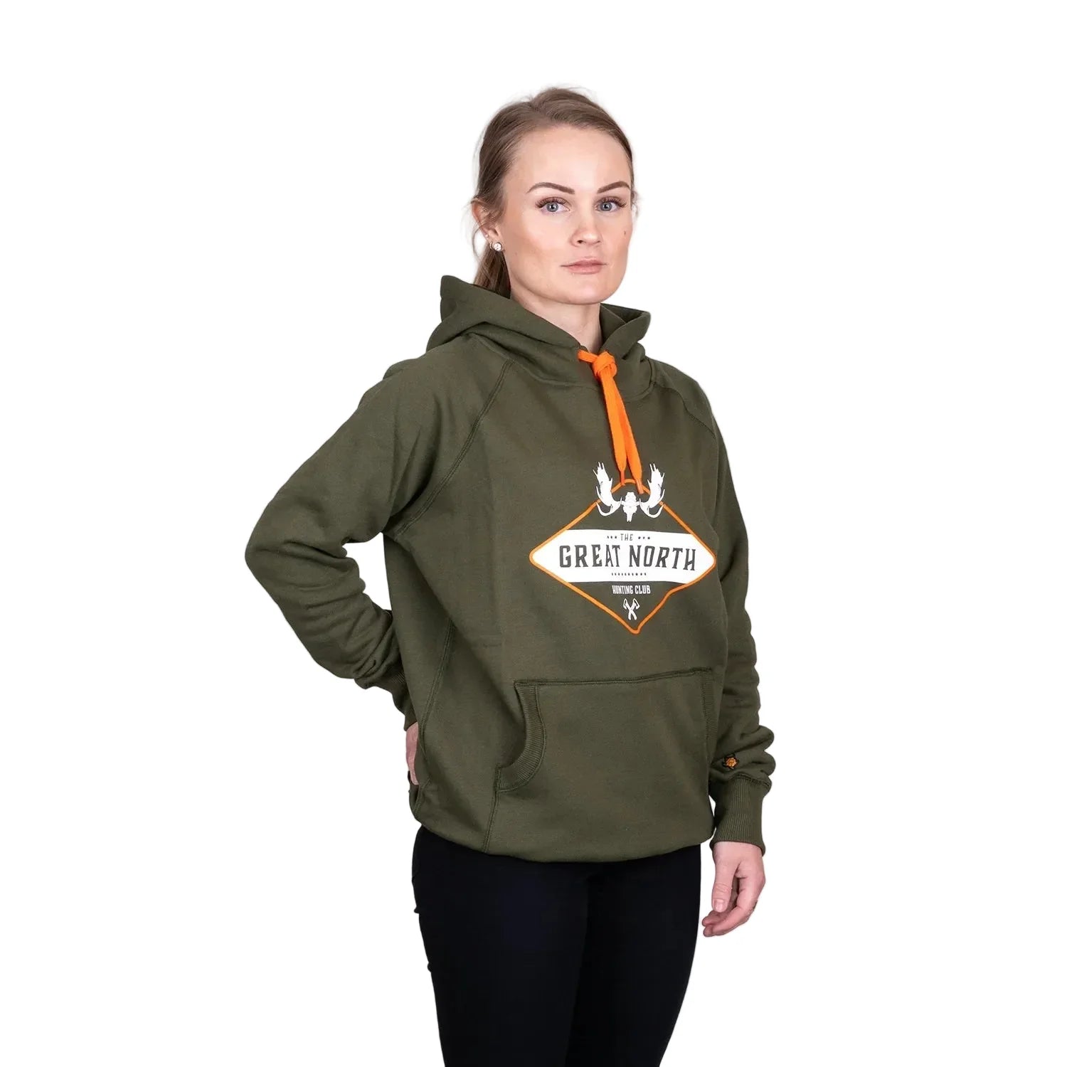Great North Hoodie Rifle Green Olive