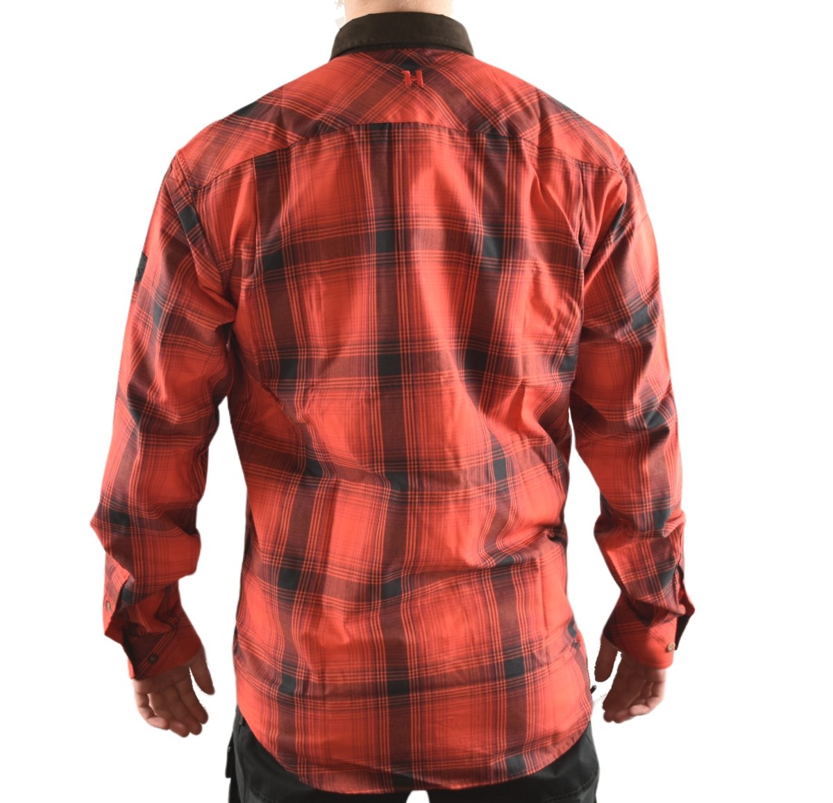 Härkila Driven Hunt Flanellskjorta - Red/Black